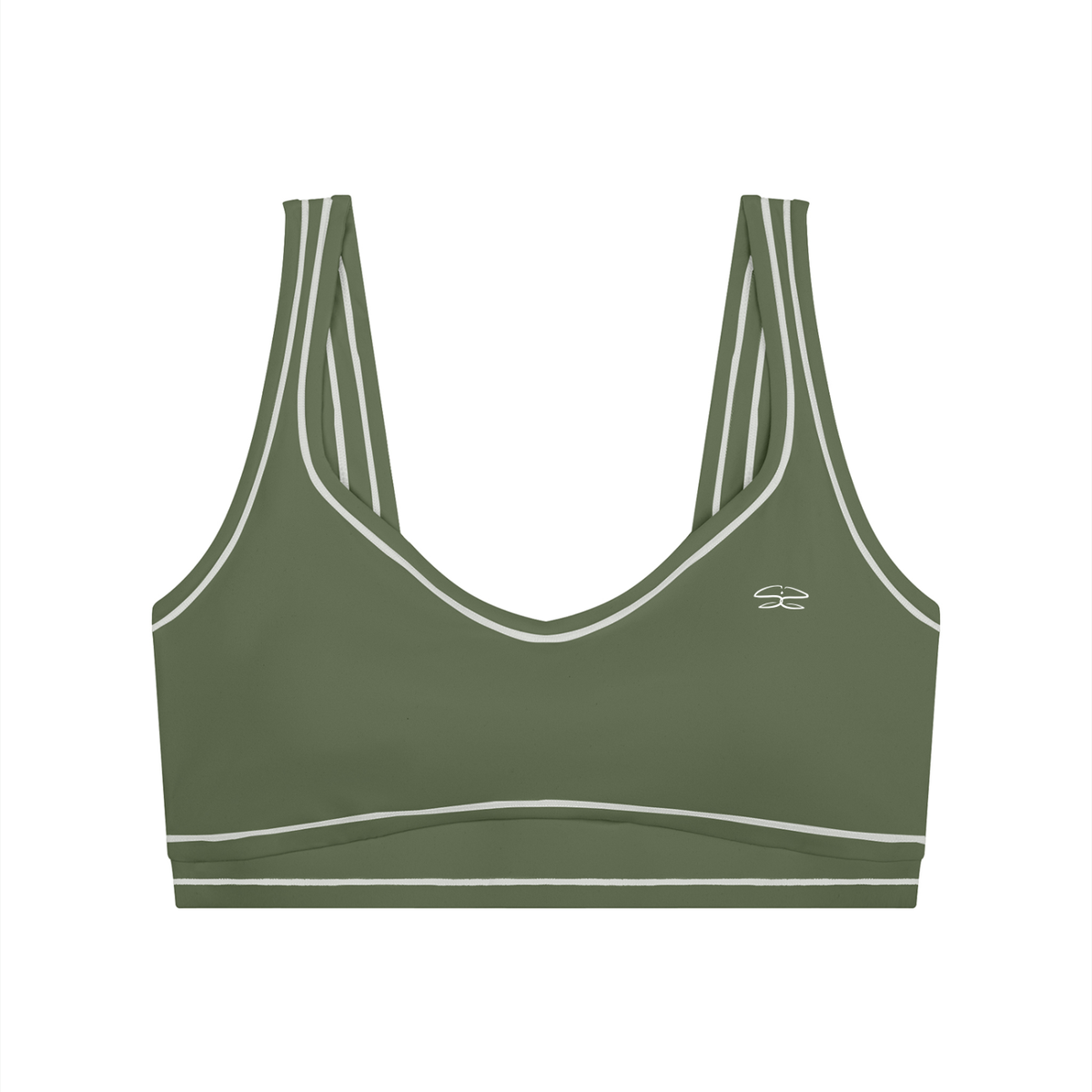 Women’s Topstitching Yoga Sports Bra