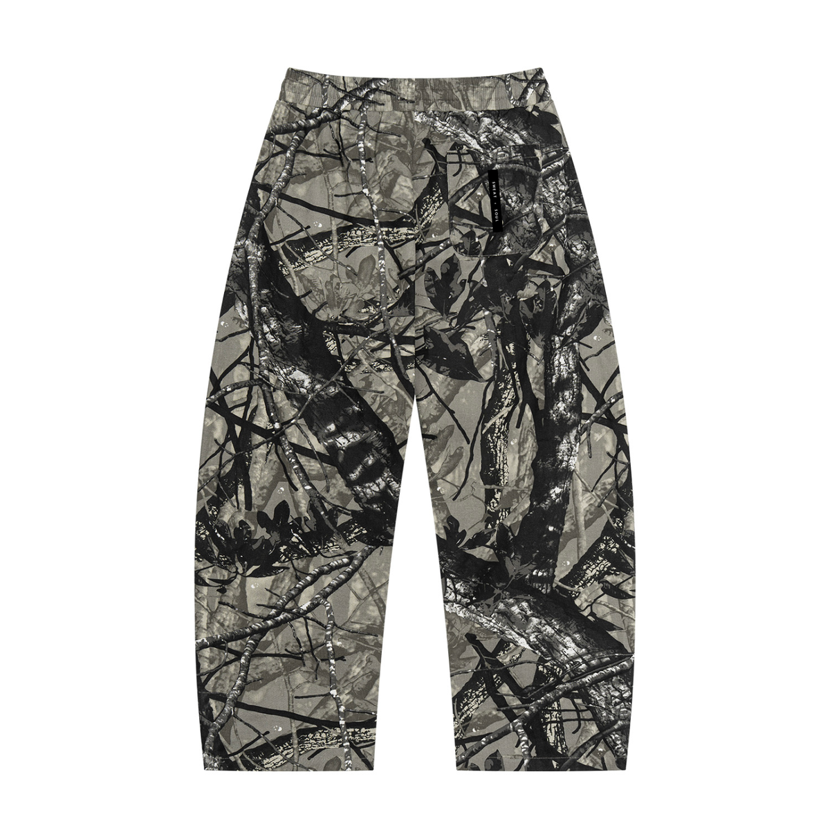 Unisex Tree Camo Barrel Leg Pants