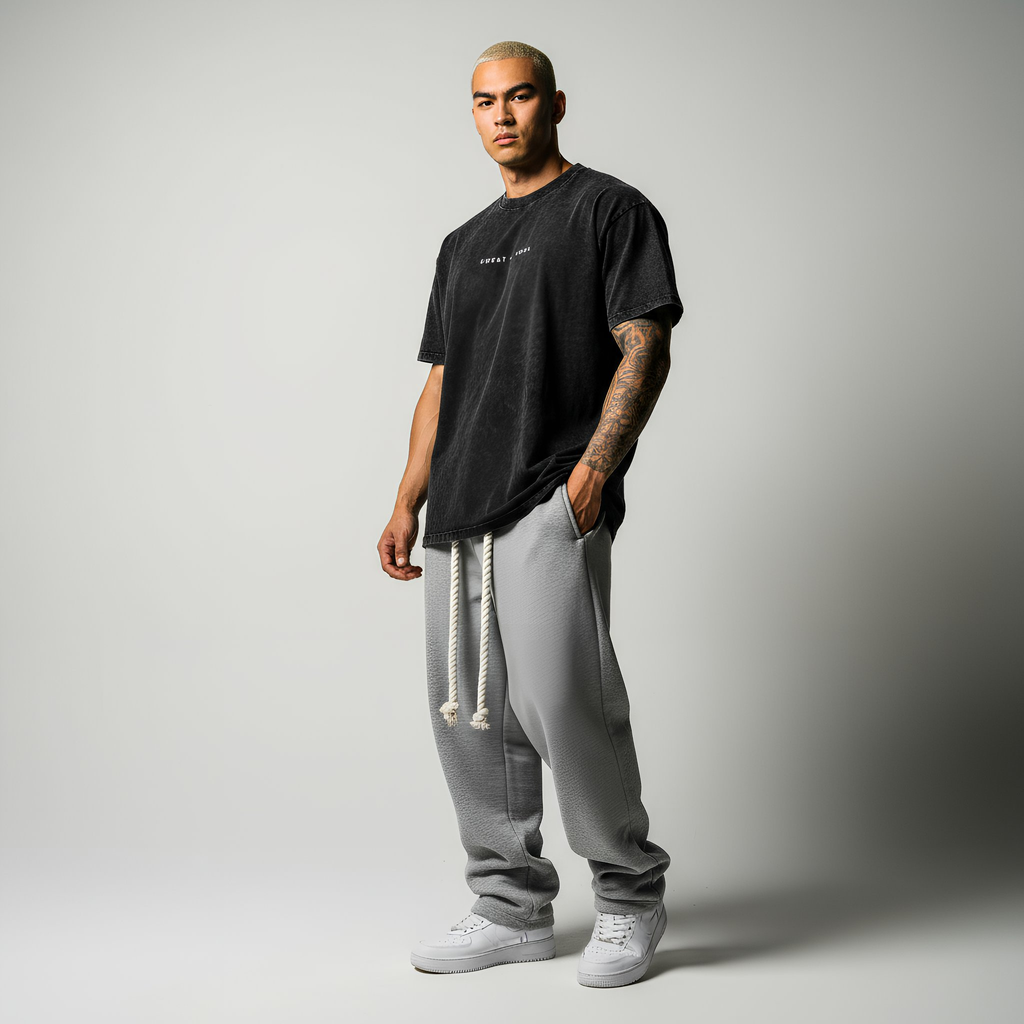 Swoulmate Unisex Acid Wash Tee (Neutrals)