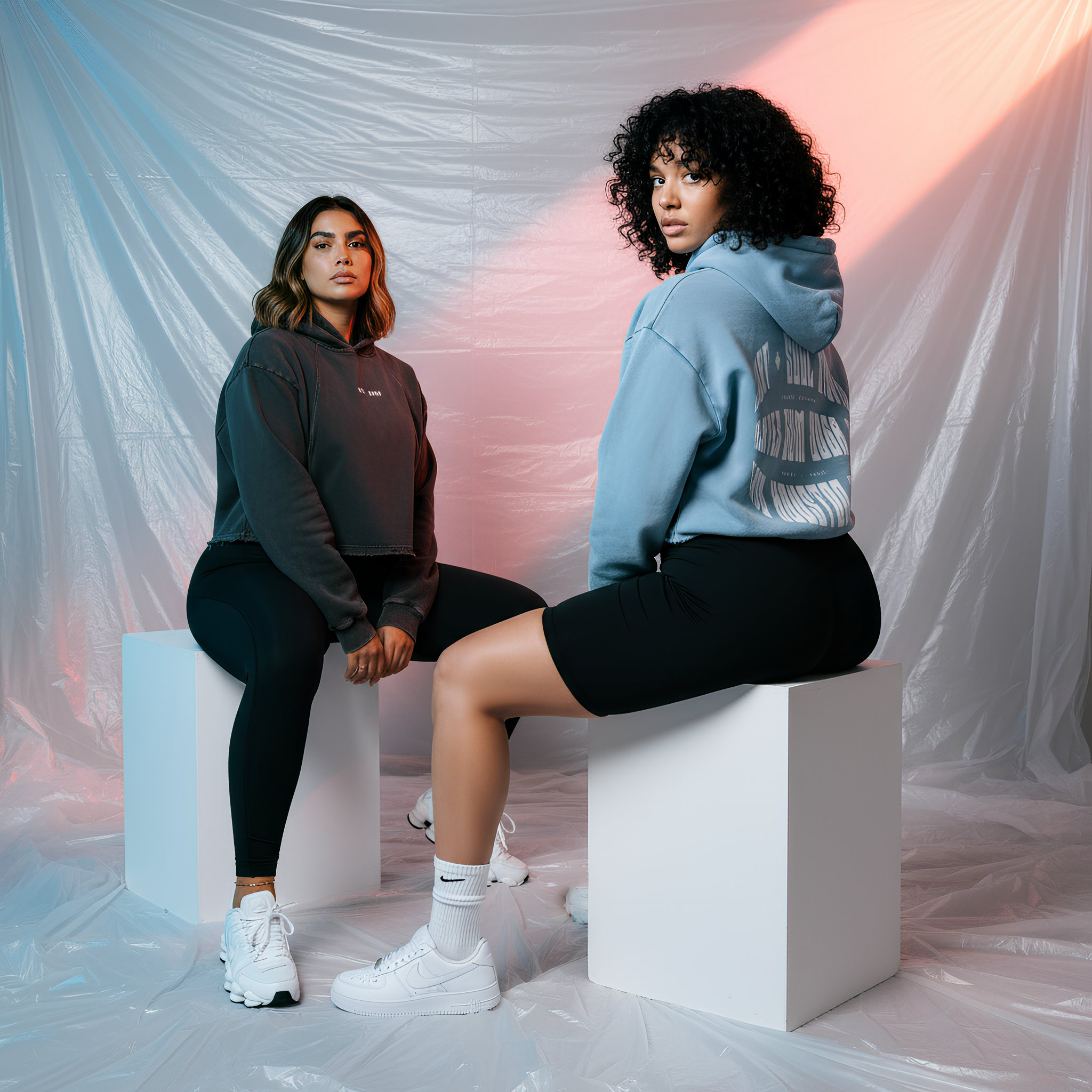 Solstice Cropped Hoodie