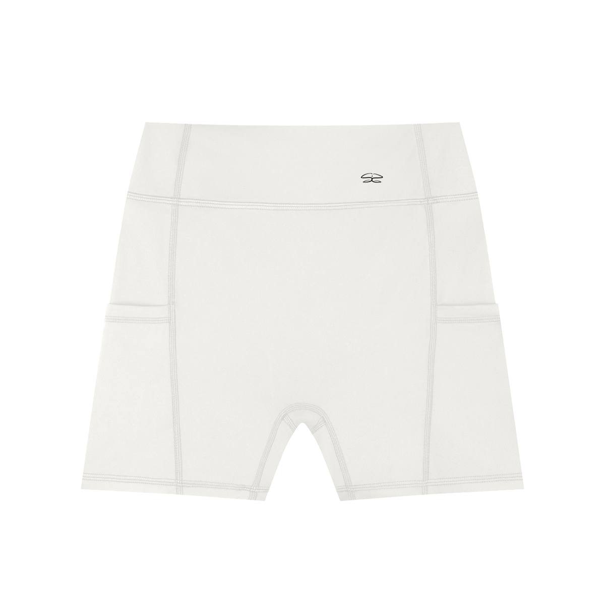 Women's High-Waisted Pocket Biker Shorts