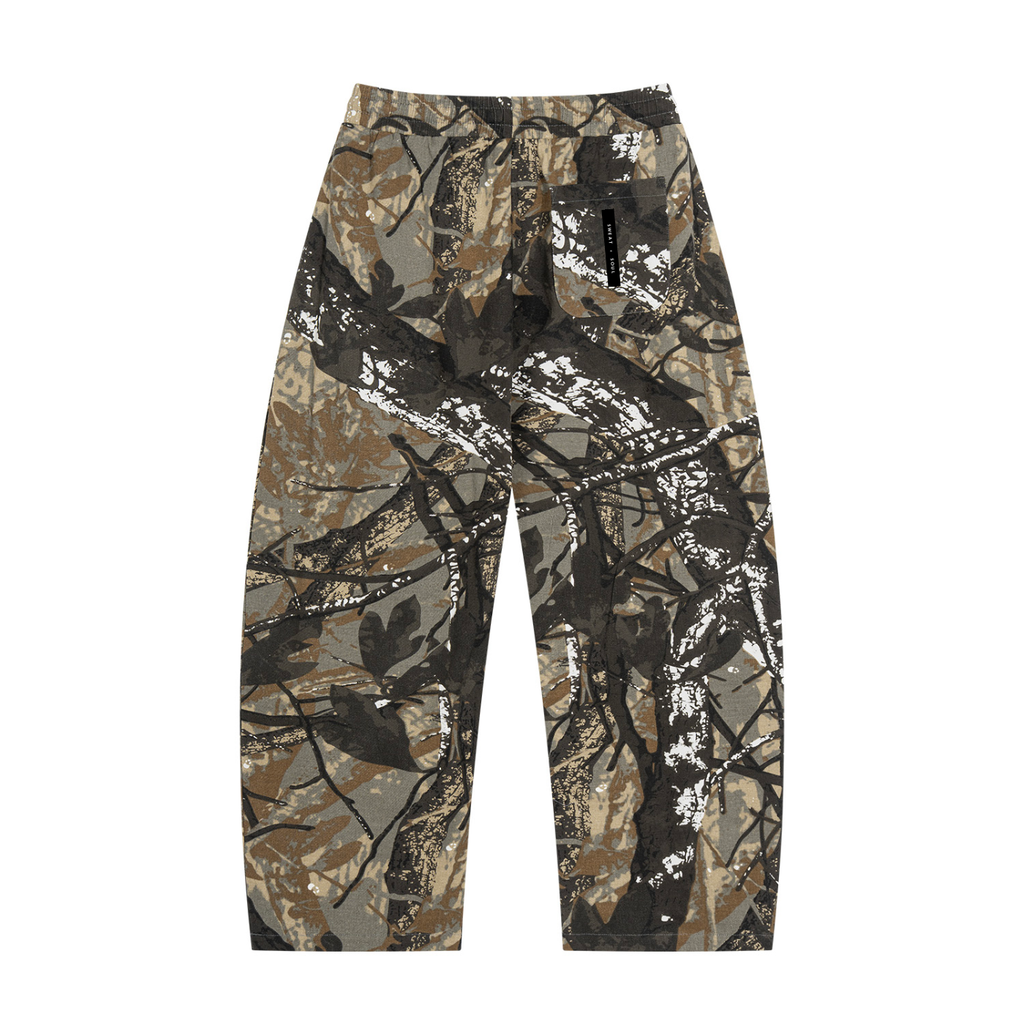Unisex Tree Camo Barrel Leg Pants