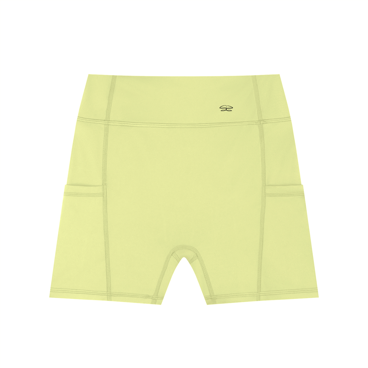 Women's High-Waisted Pocket Biker Shorts