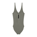 Women’s Full-Zip Ruched Bodysuit