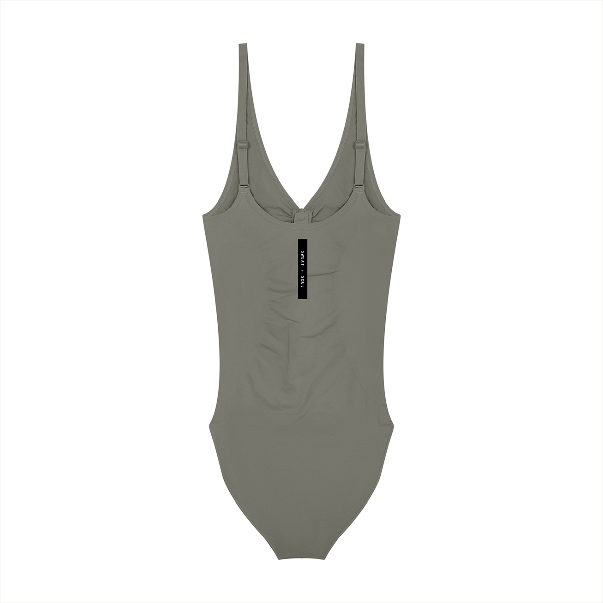 Women’s Full-Zip Ruched Bodysuit