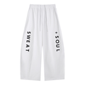 Heavyweight Wide Leg Panel Sweatpants