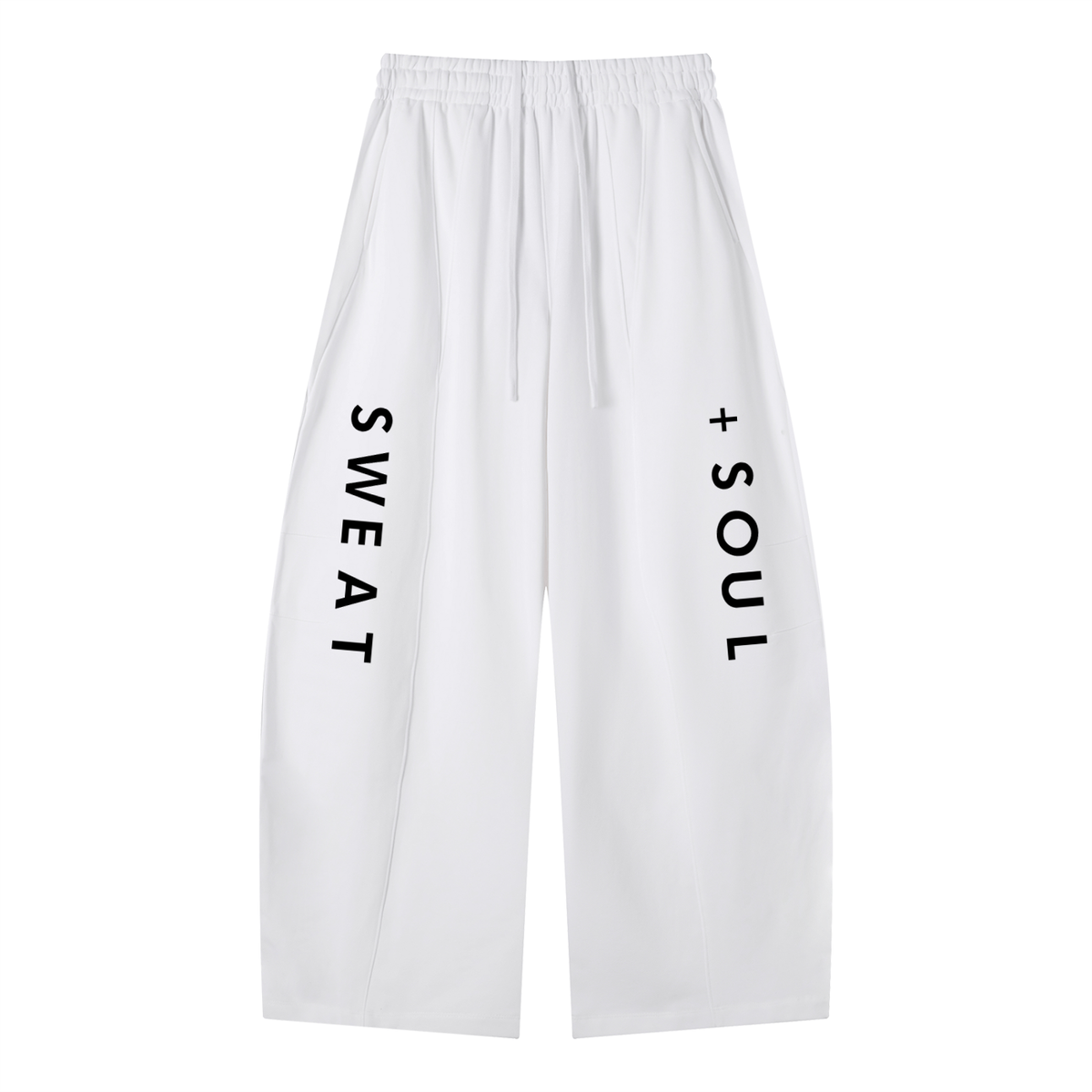 Heavyweight Wide Leg Panel Sweatpants