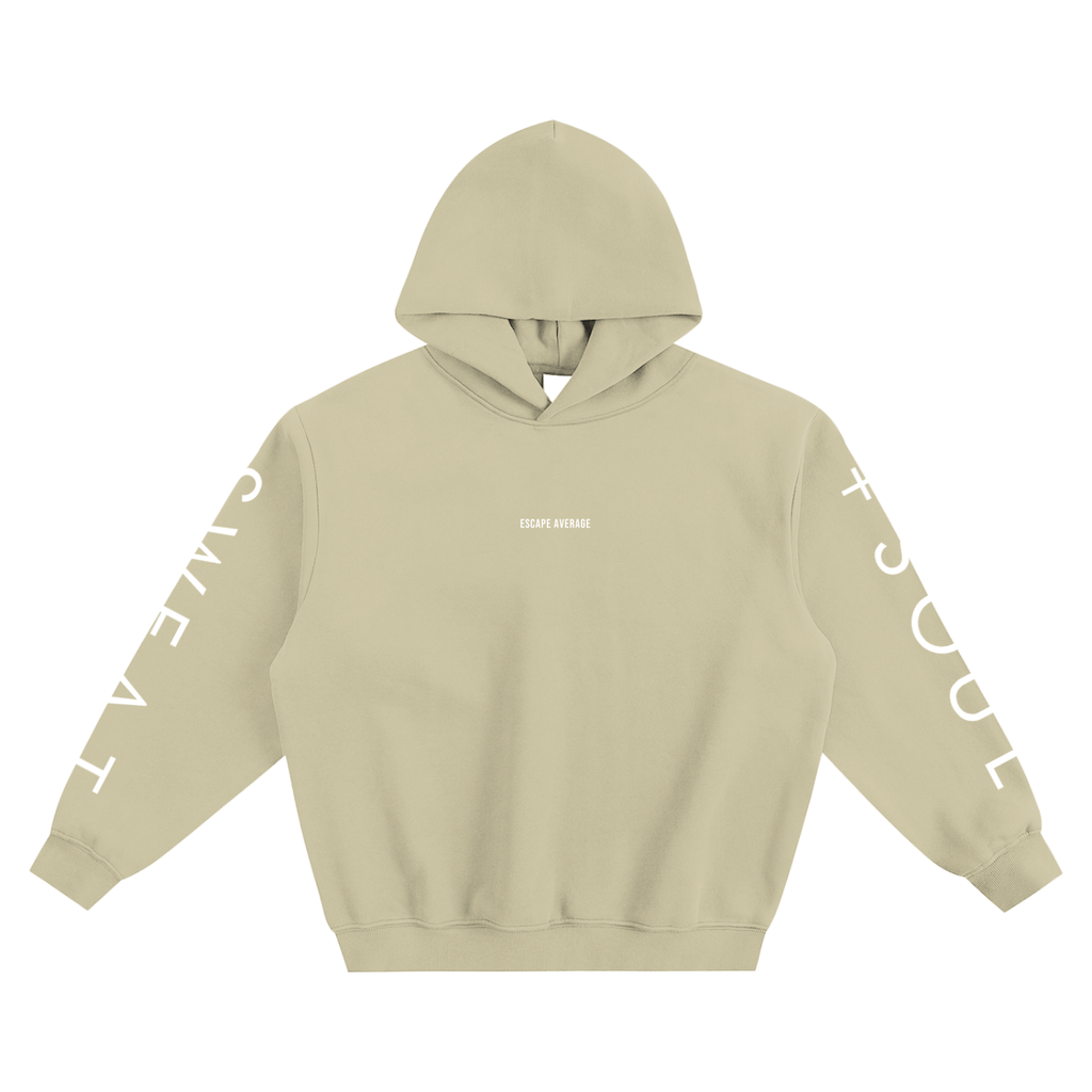 Fleeced Boxy Hoodie