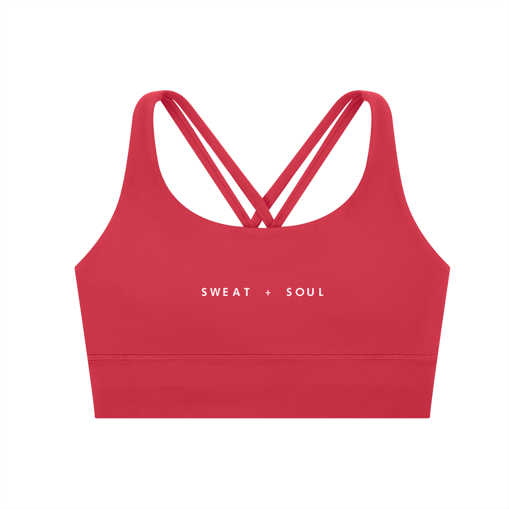 Strappy Criss-Cross Sports Bra