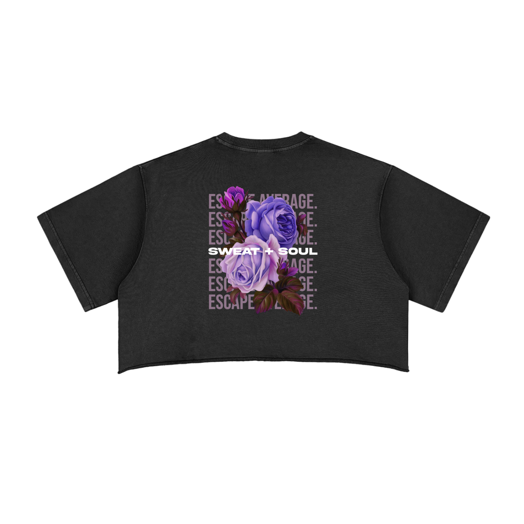 In Bloom Crop Tee