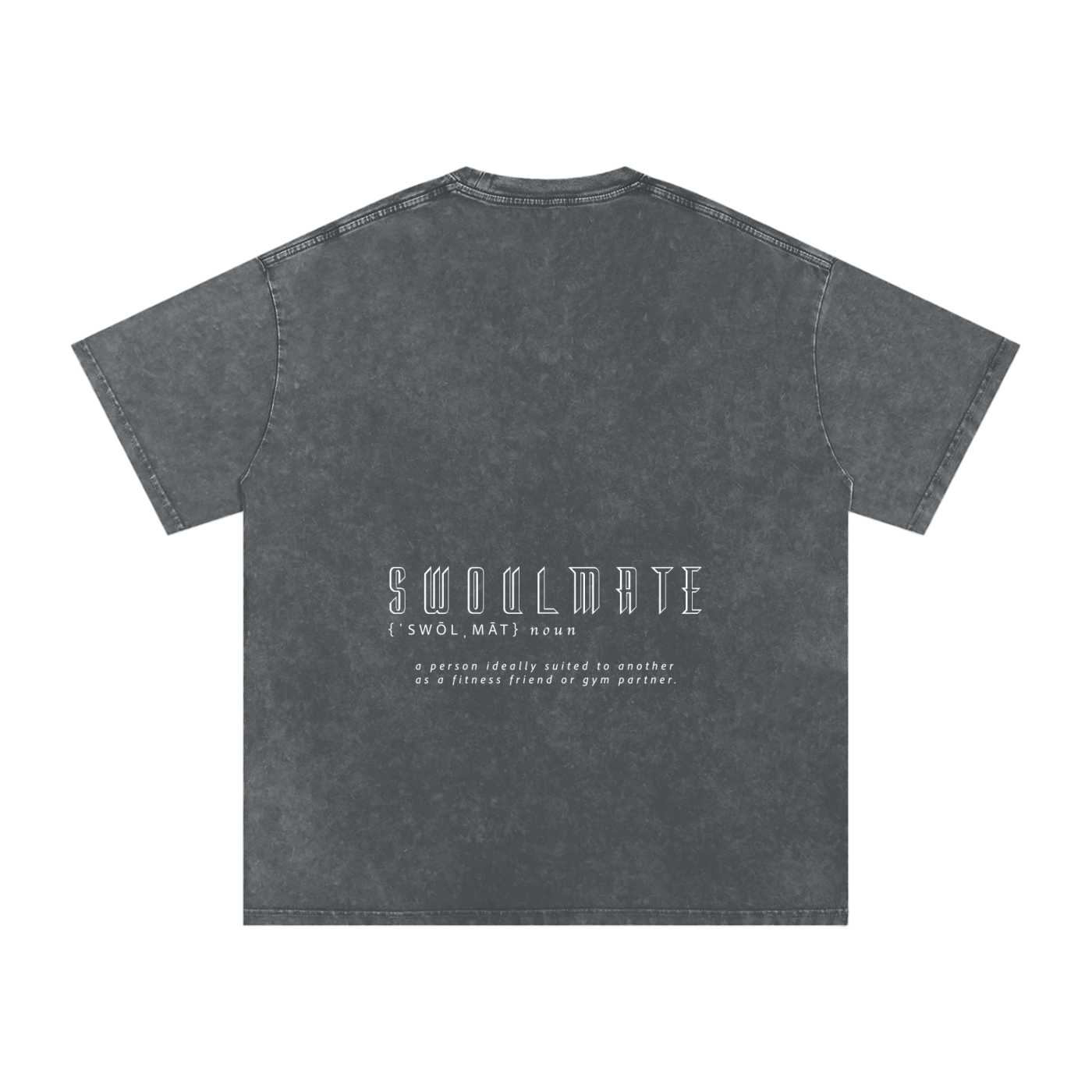 Swoulmate Unisex Acid Wash Tee (Neutrals)