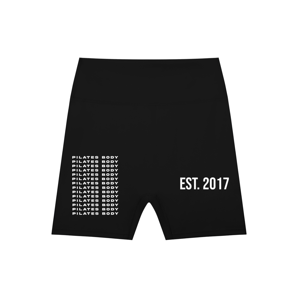 High-Waisted Blend Biker Shorts