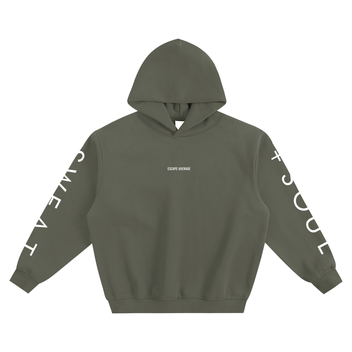 Fleeced Boxy Hoodie