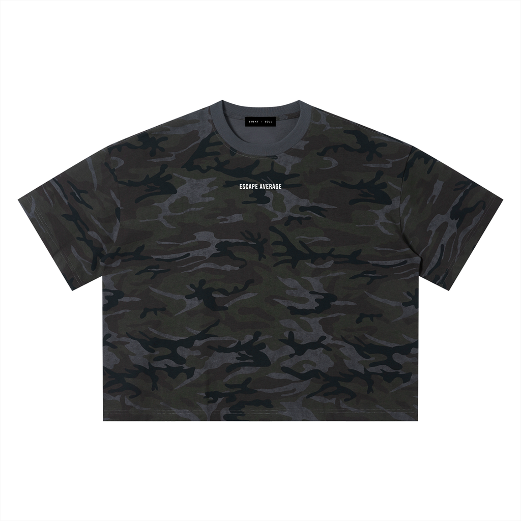 Unisex Camo Boxy T-Shirt