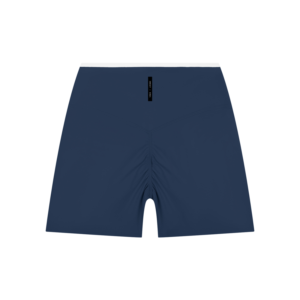 Women’s High Rise Color Block Yoga Shorts