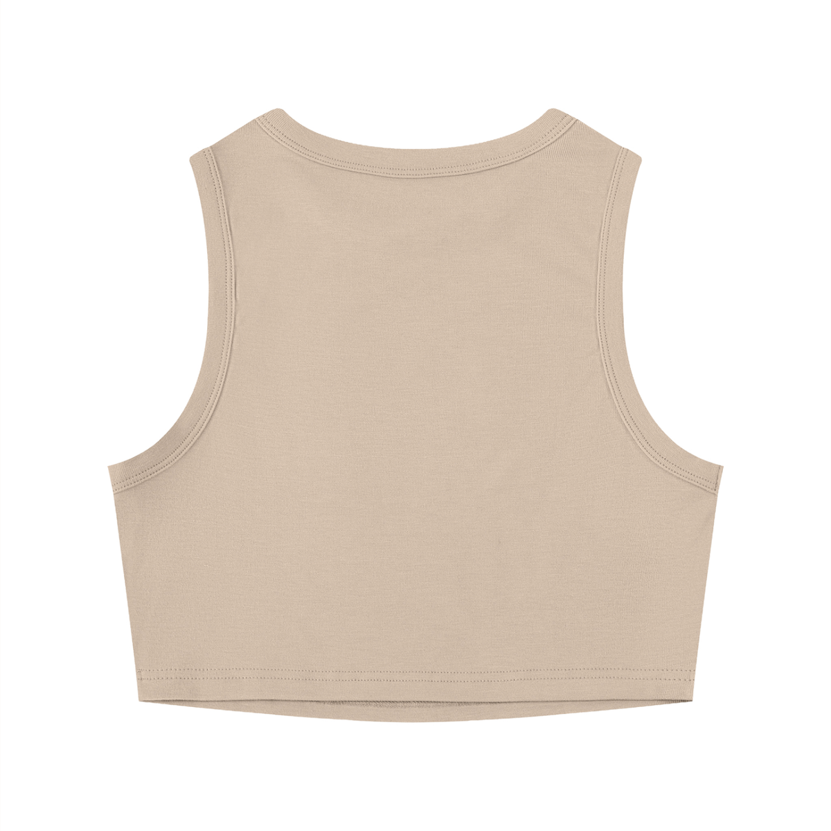 Women's Tight Crewneck Crop Tank Top