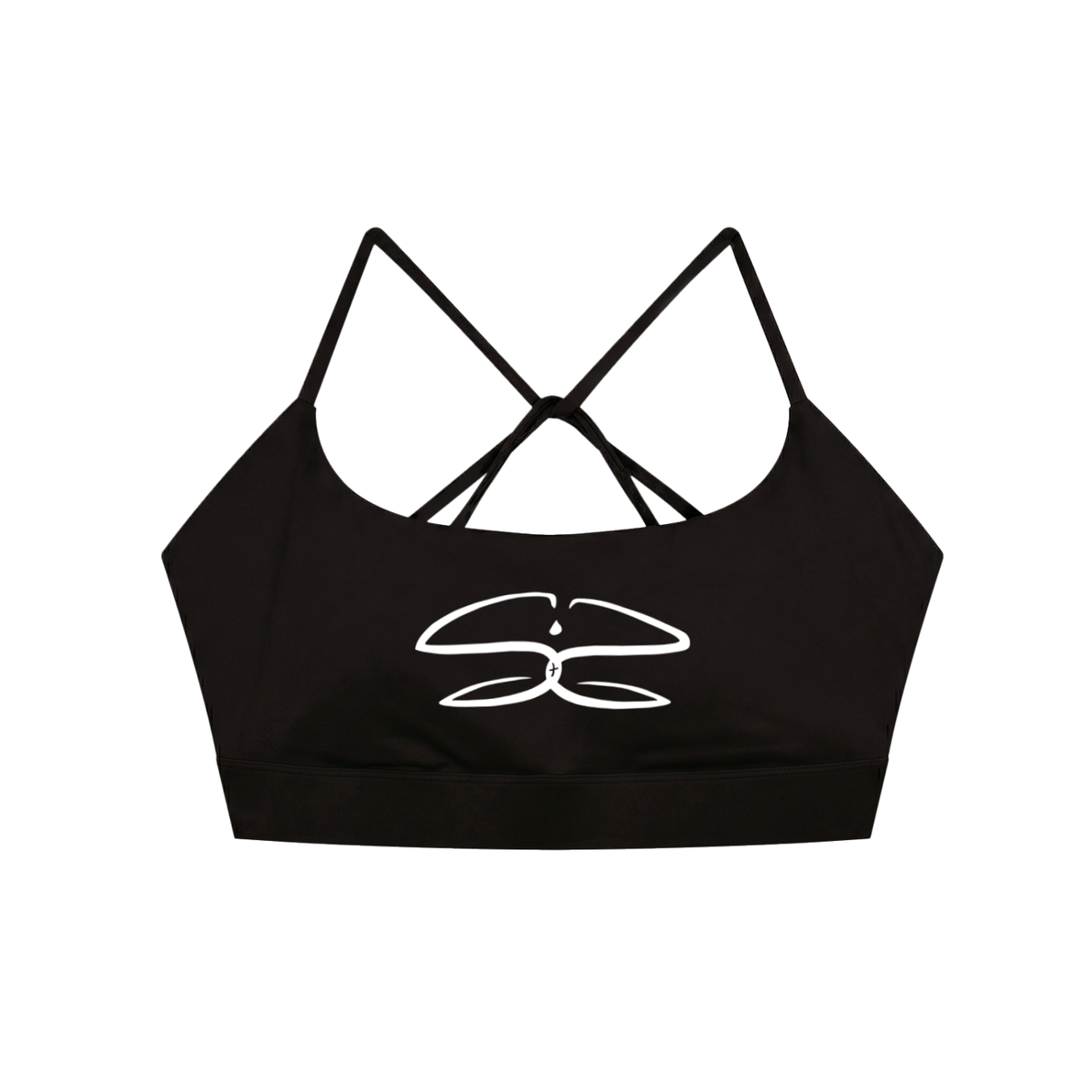 Strappy Criss Cross Yoga Sports Bra