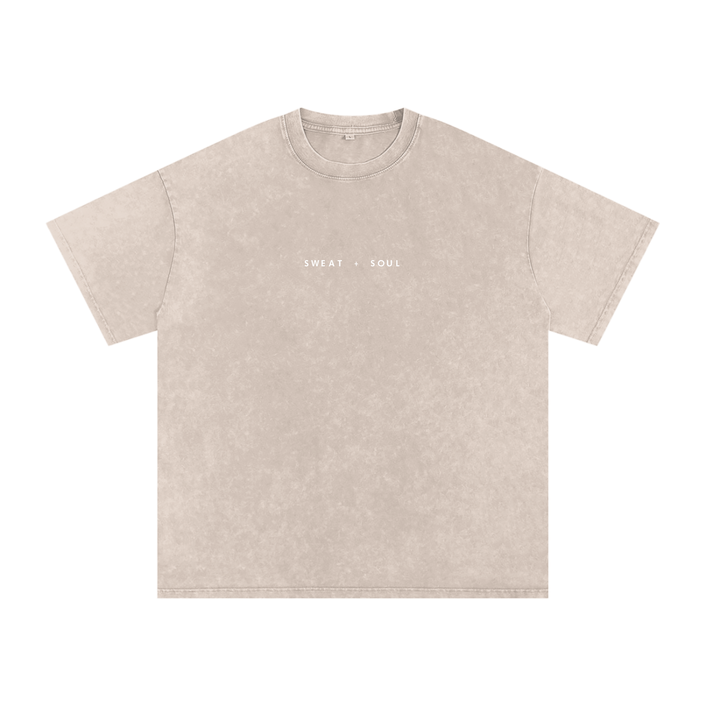 Swoulmate Unisex Acid Wash Tee (Neutrals)