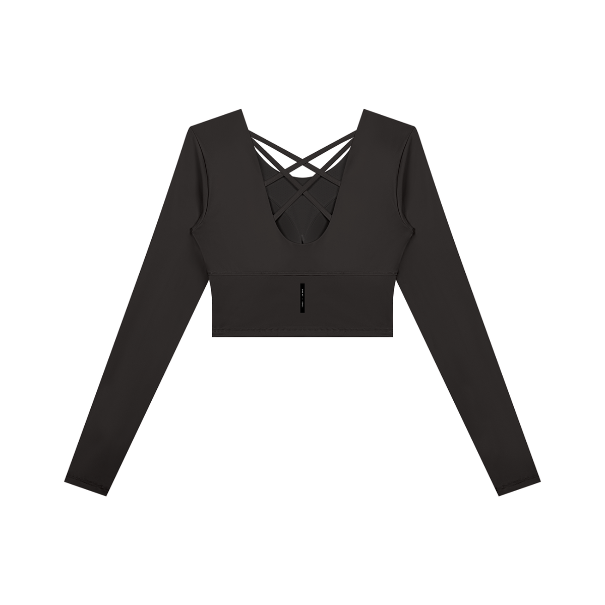Women's Cropped Long Sleeve Yoga T-Shirt