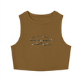 Women's Tight Crewneck Crop Tank Top