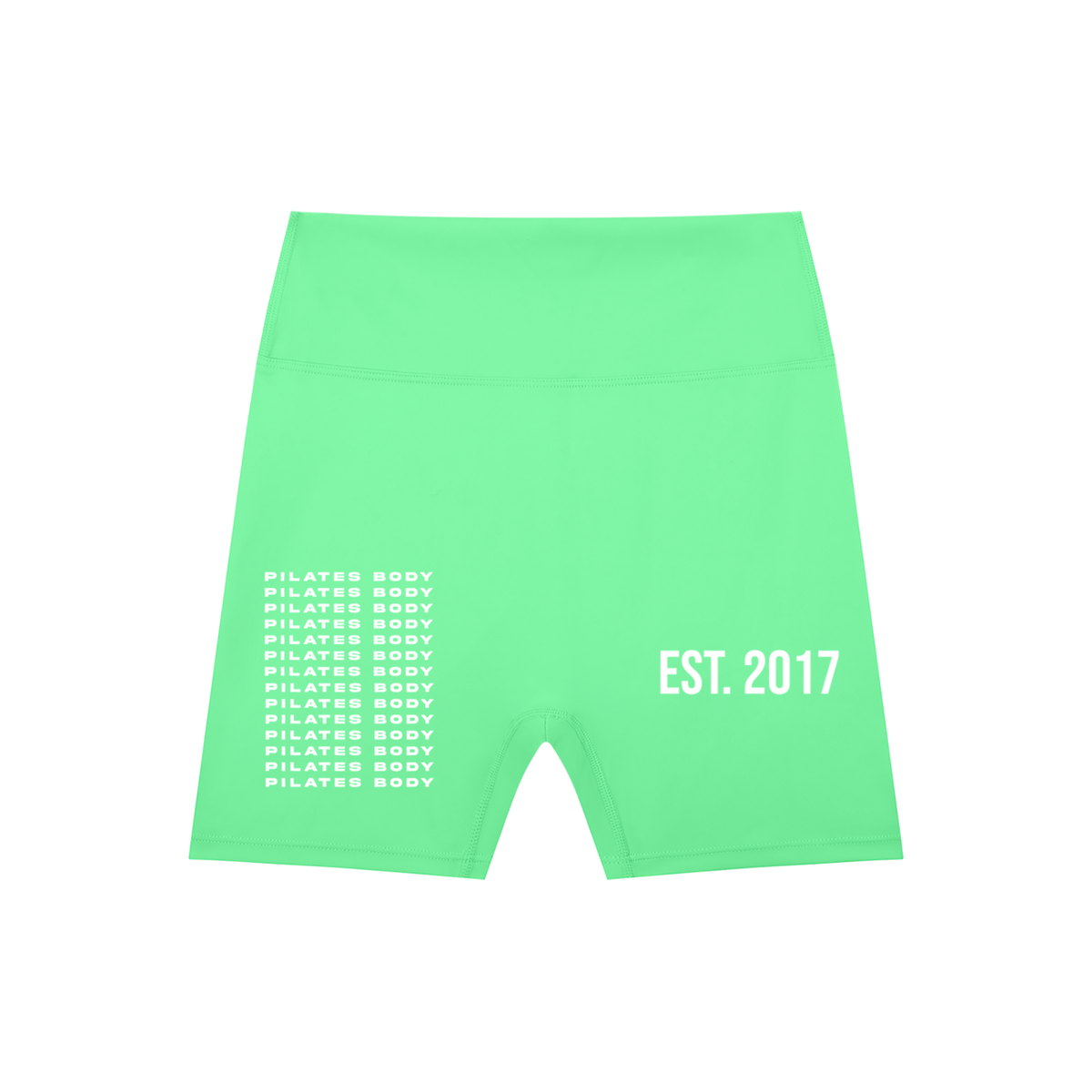 High-Waisted Blend Biker Shorts