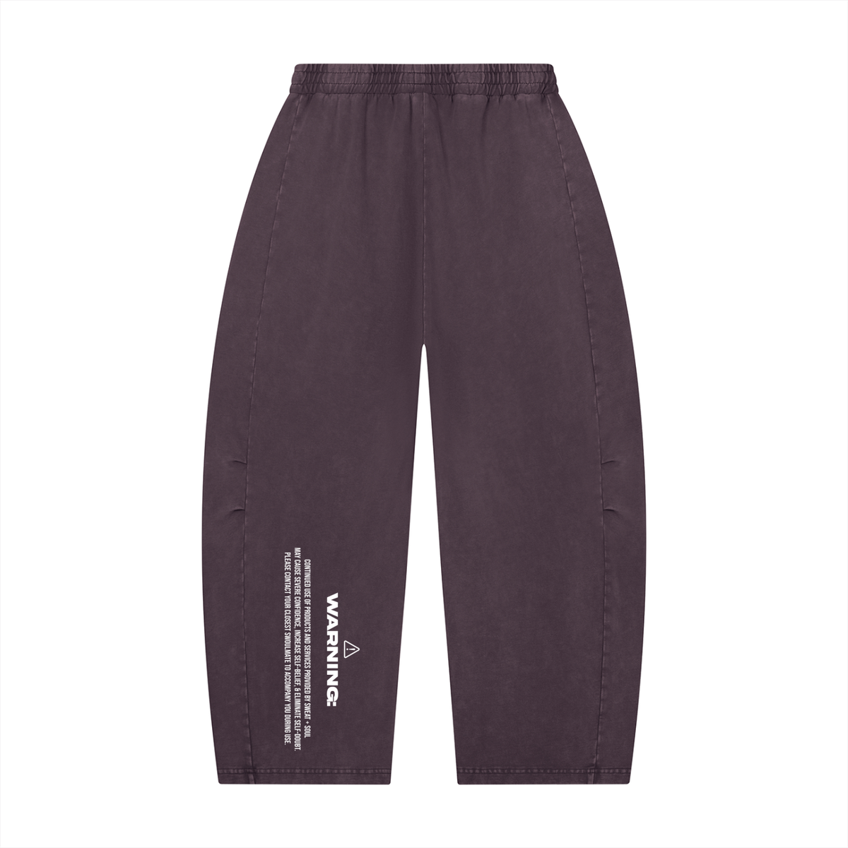 Unisex Mineral Wash Barrel Leg Pants