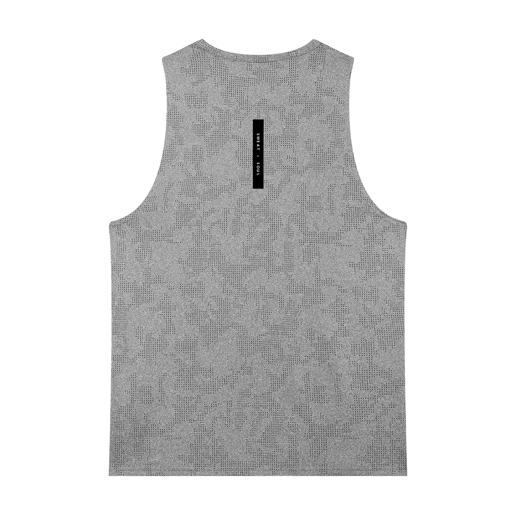Men's Jacquard Performance Tank Top