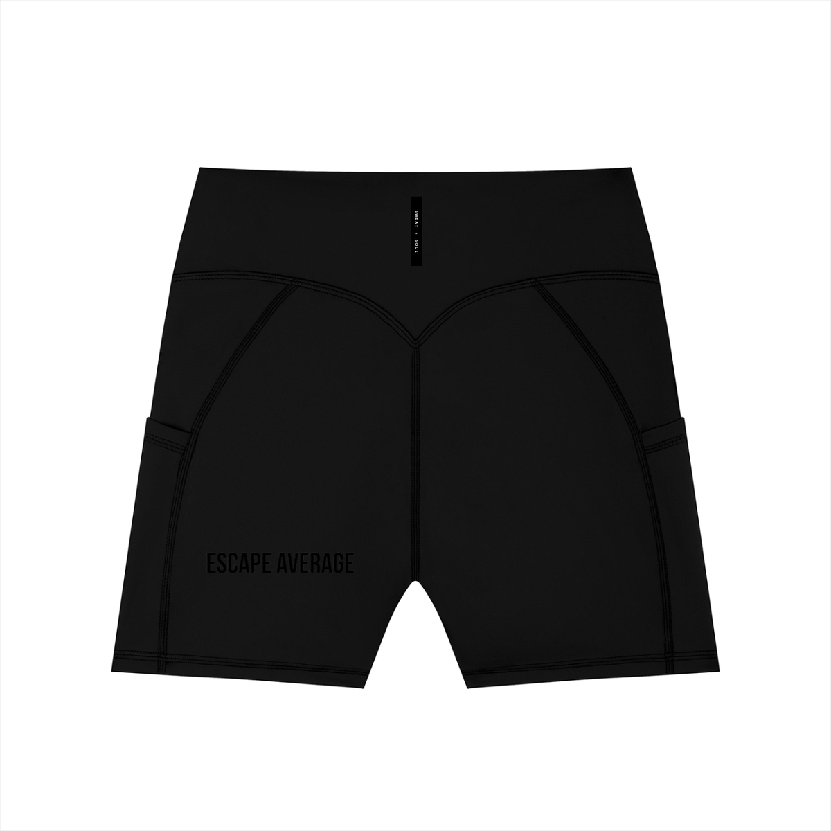 Women's High-Waisted Pocket Biker Shorts