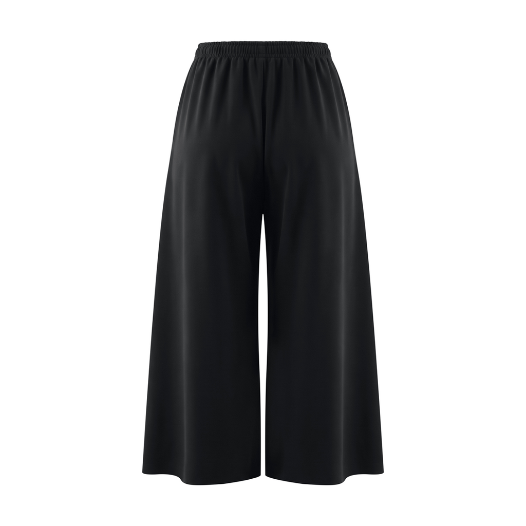 Women's Raw Edge Wide Leg Sweatpants