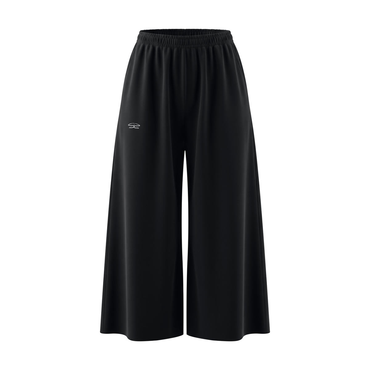 Women's Raw Edge Wide Leg Sweatpants