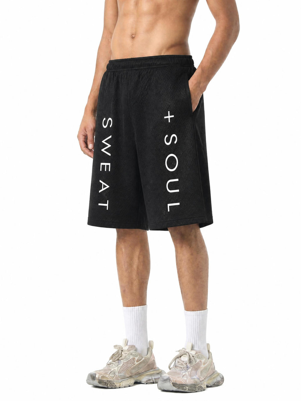 Unisex Mesh Basketball Shorts