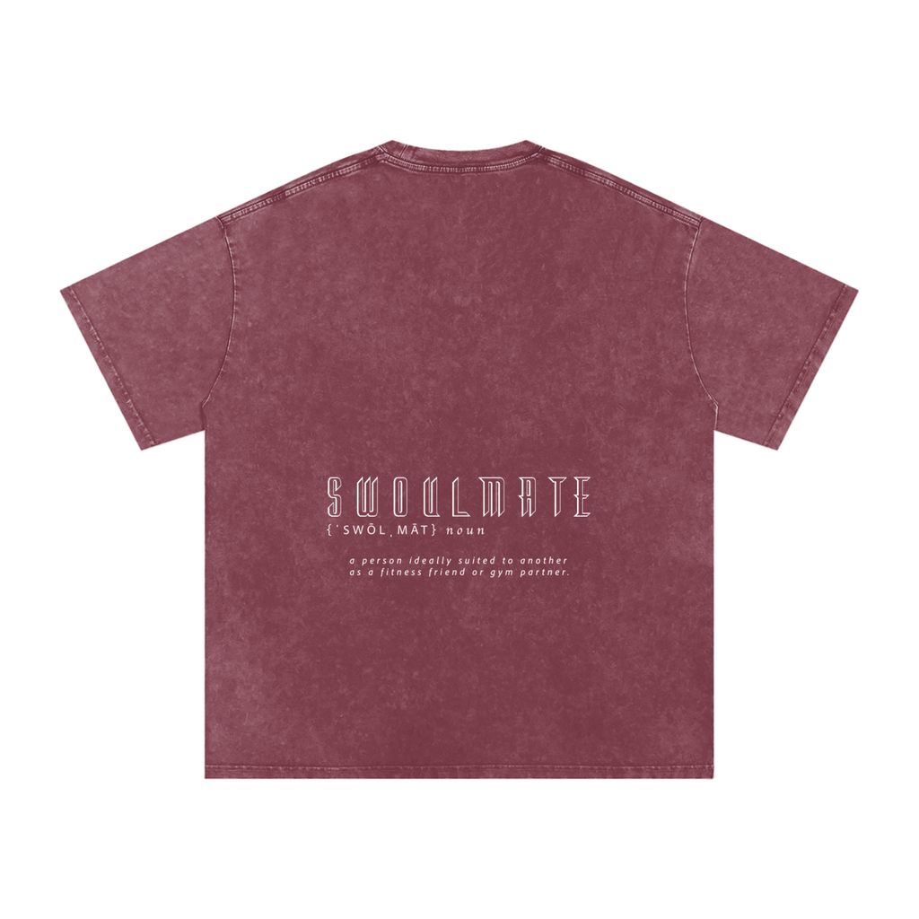 Swoulmate Unisex Acid Wash Tee (Neutrals)