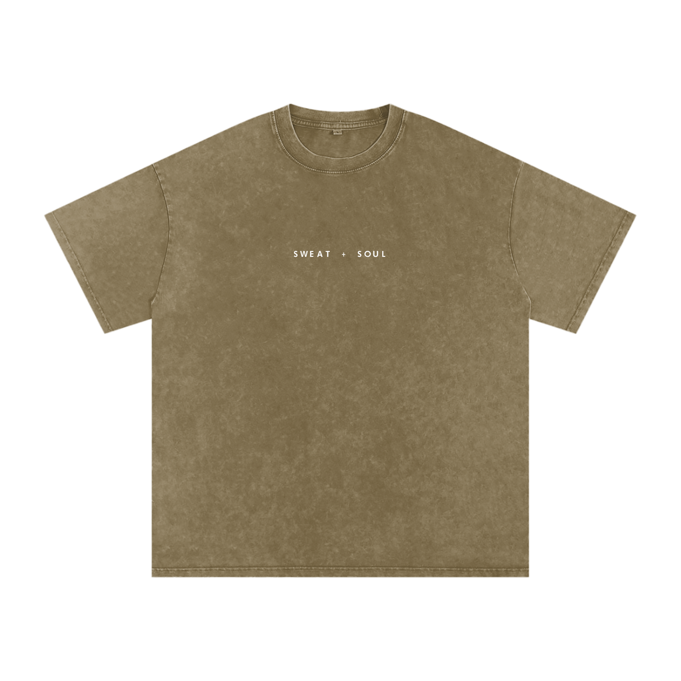 Swoulmate Unisex Acid Wash Tee (Neutrals)