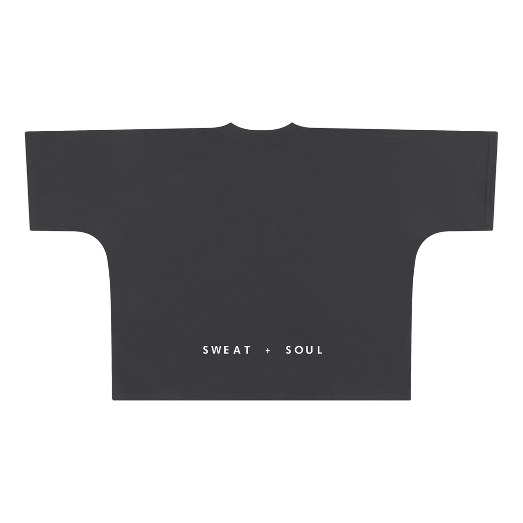 Oversize One-piece Pattern Cut Boxy Tee - 300 GSM