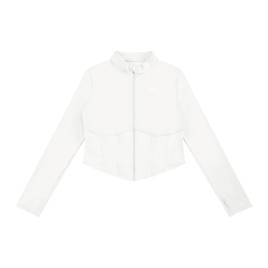 Women's Slim Fit Full-Zip Yoga Jacket