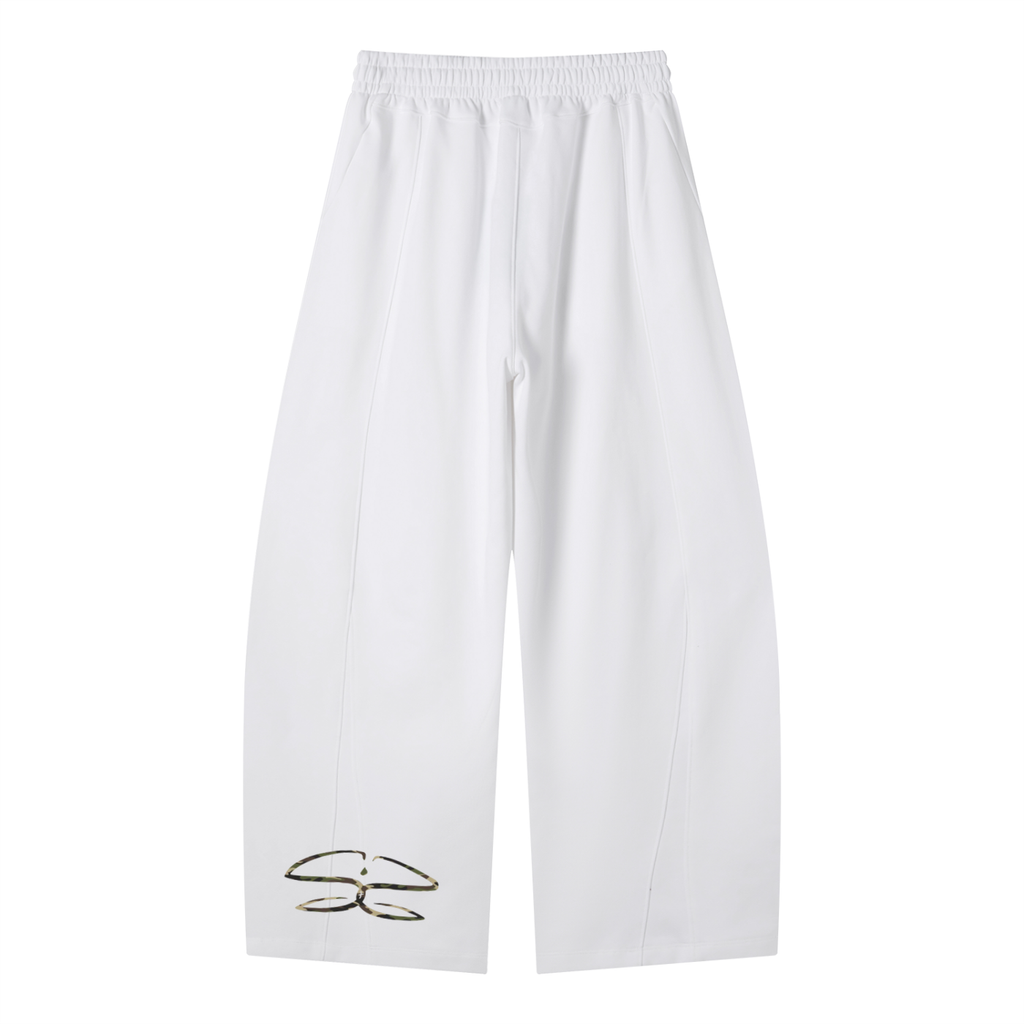 Heavyweight Wide Leg Panel Sweatpants