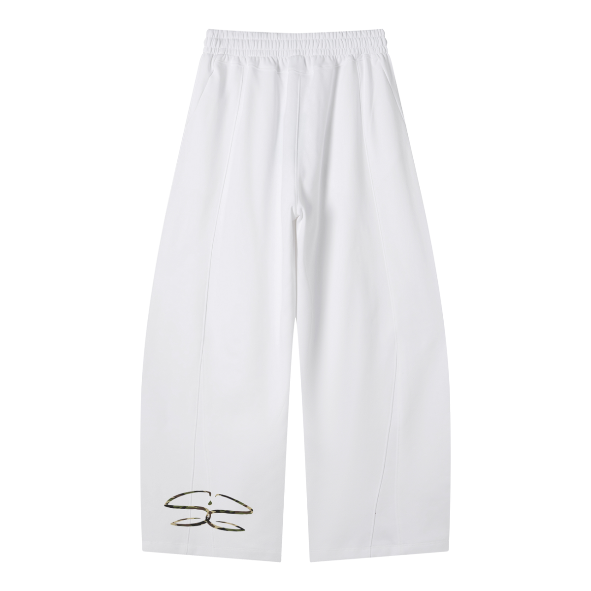 Heavyweight Wide Leg Panel Sweatpants