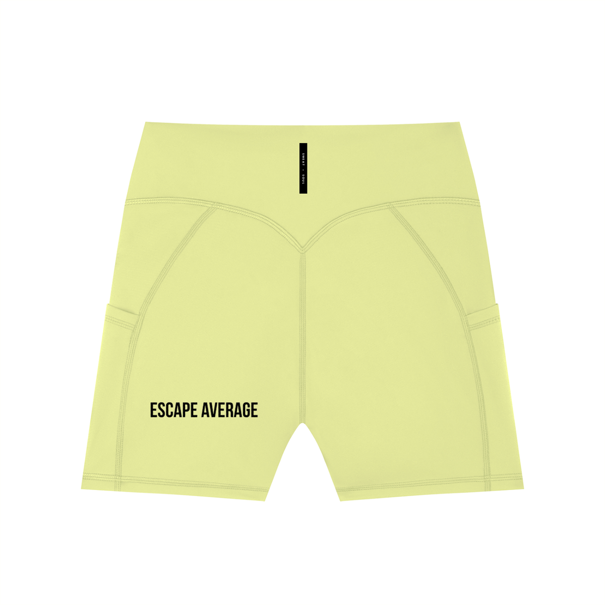 Women's High-Waisted Pocket Biker Shorts