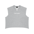 Men’s Boxy Raw Hem Tank Top