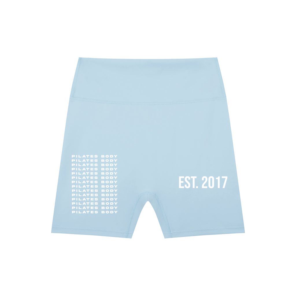 High-Waisted Blend Biker Shorts