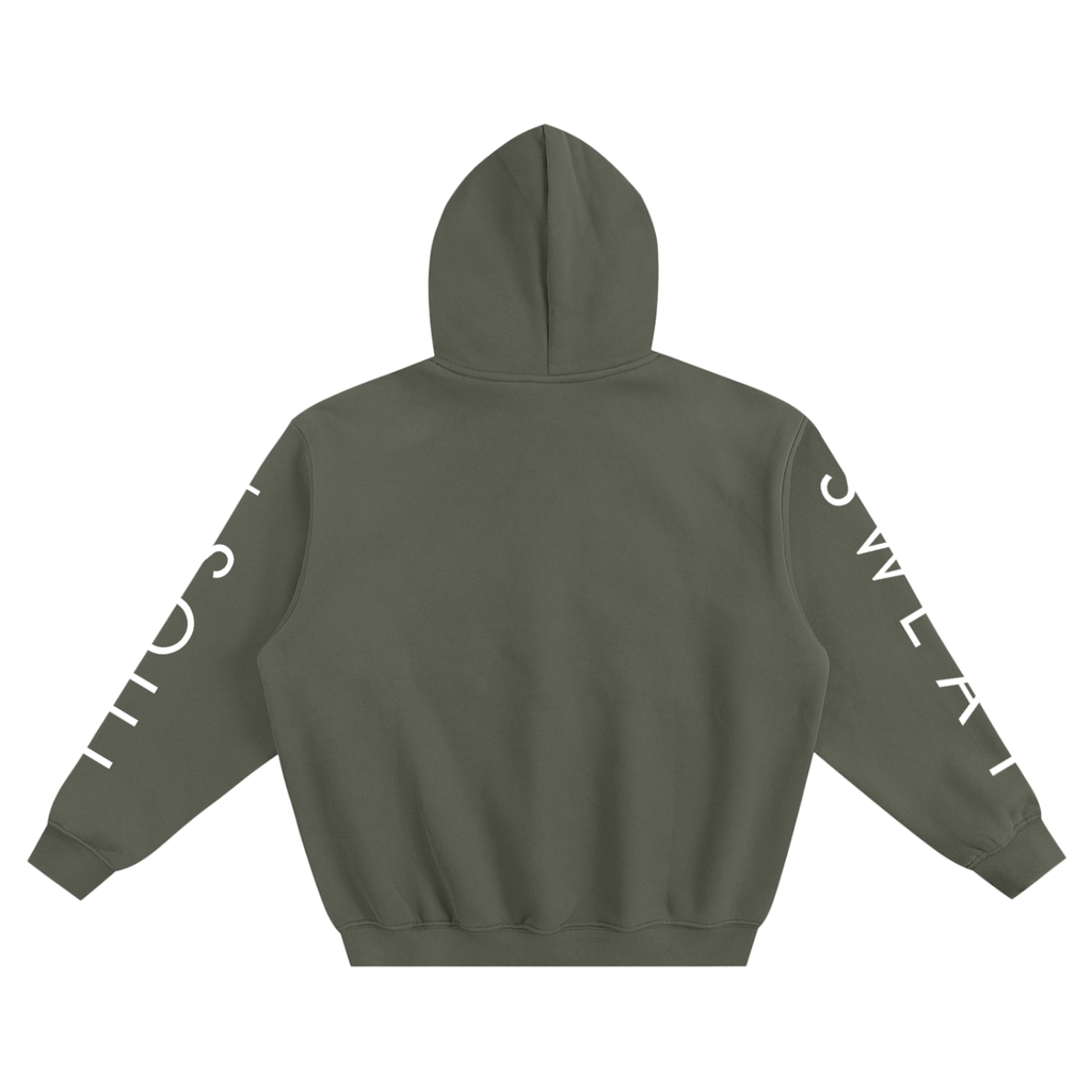 Fleeced Boxy Hoodie