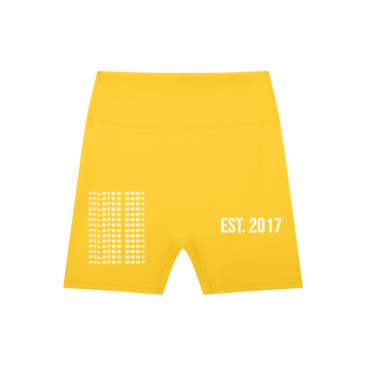 High-Waisted Blend Biker Shorts