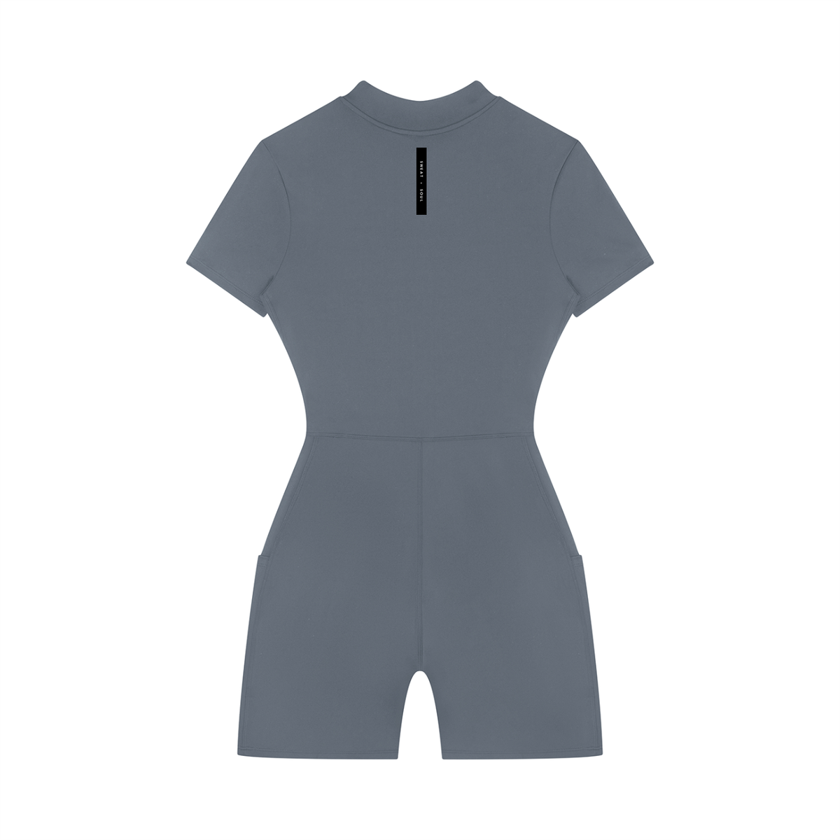 Women's Quarter-Zip Short Sleeve Romper
