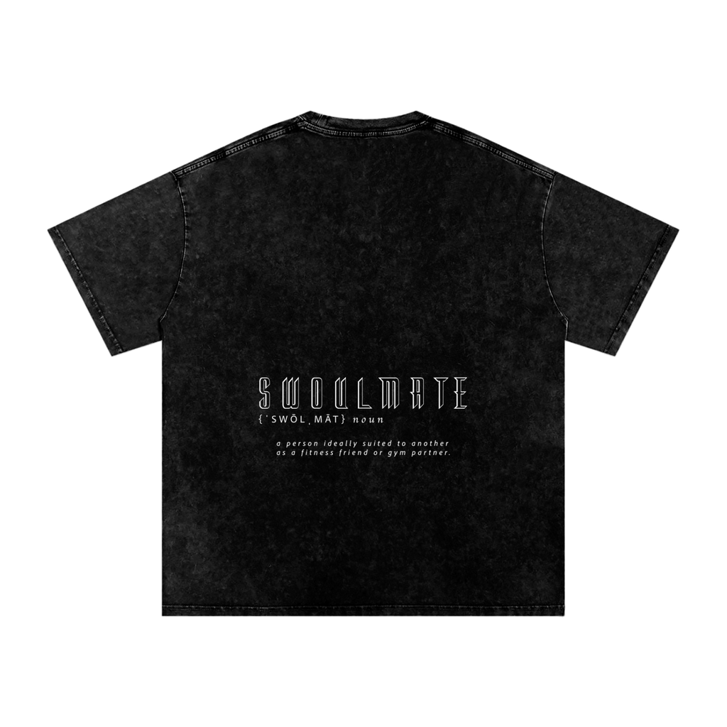 Swoulmate Unisex Acid Wash Tee (Neutrals)