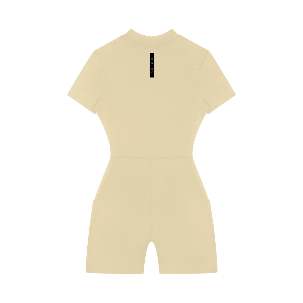 Women's Quarter-Zip Short Sleeve Romper