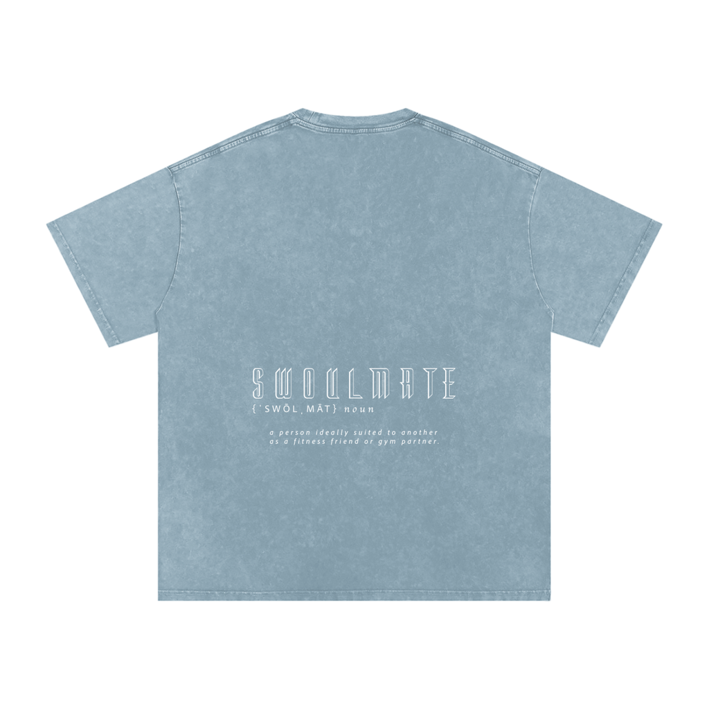 Swoulmate Unisex Acid Wash Tee (Neutrals)