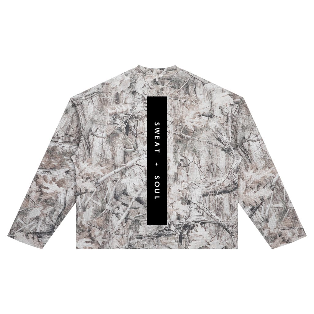 Unisex Tree Camo Waffle T-Shirt